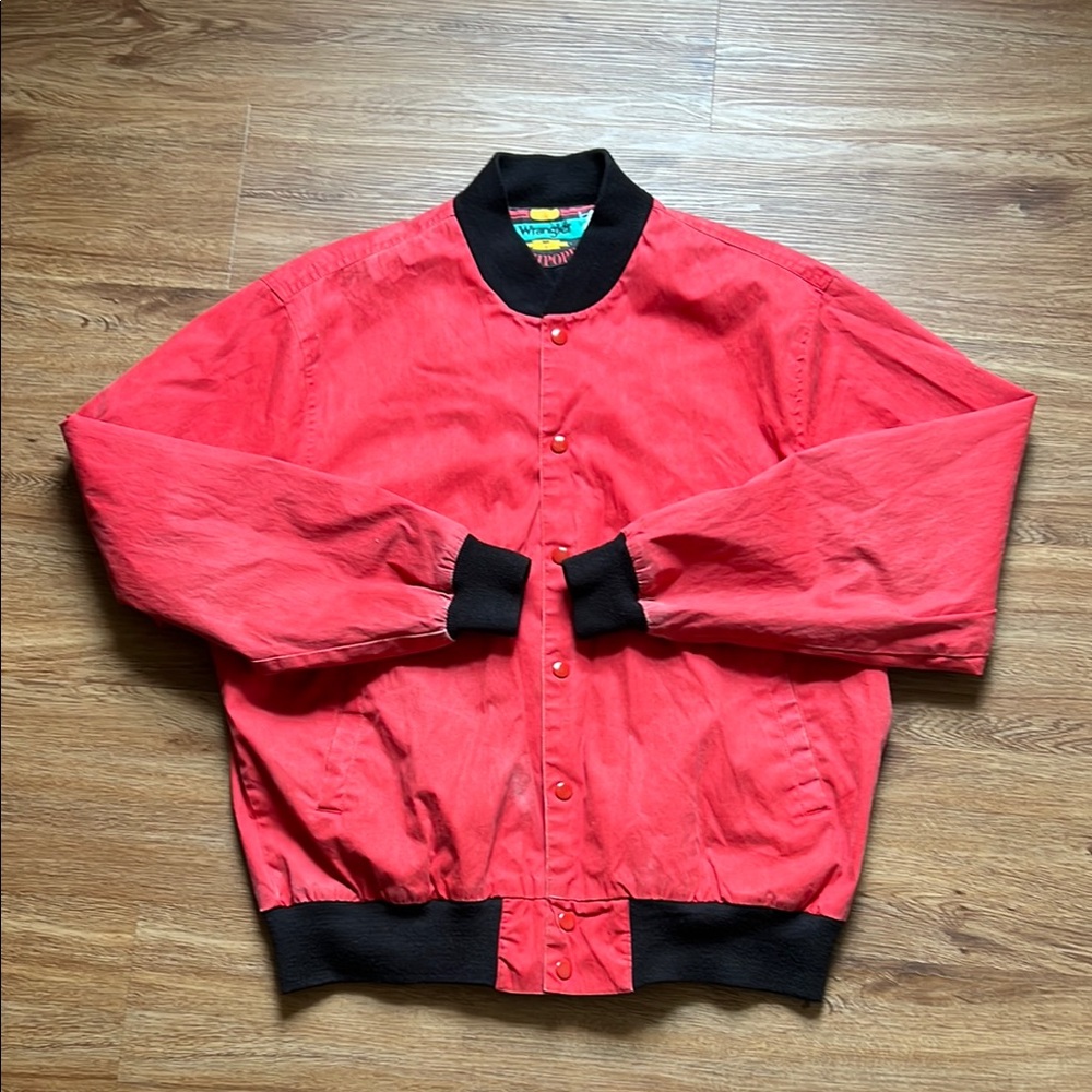 Vintage wrangler  Red Jacket